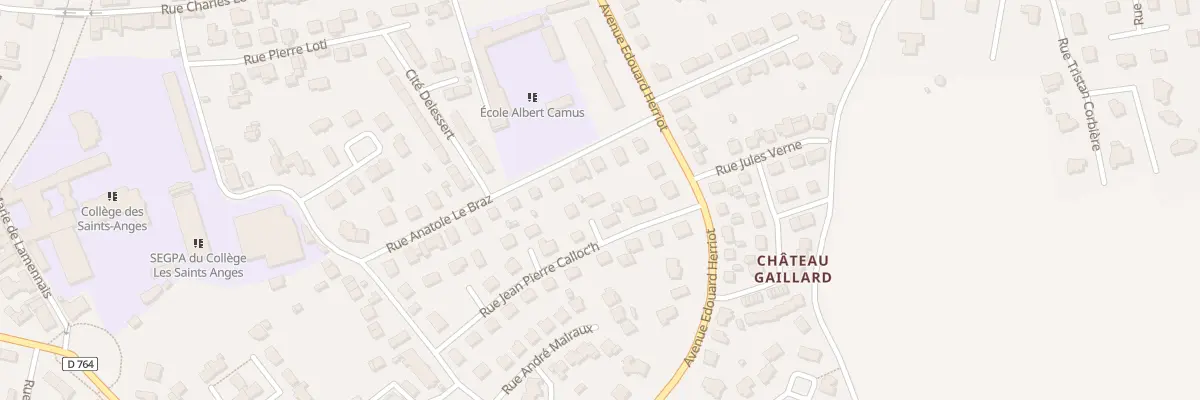 Plan du 23 Rue Jean Pierre Calloch à Pontivy