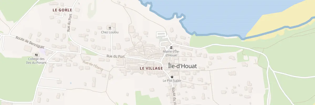 Plan du 270 Le Bourg à Île-d’Houat