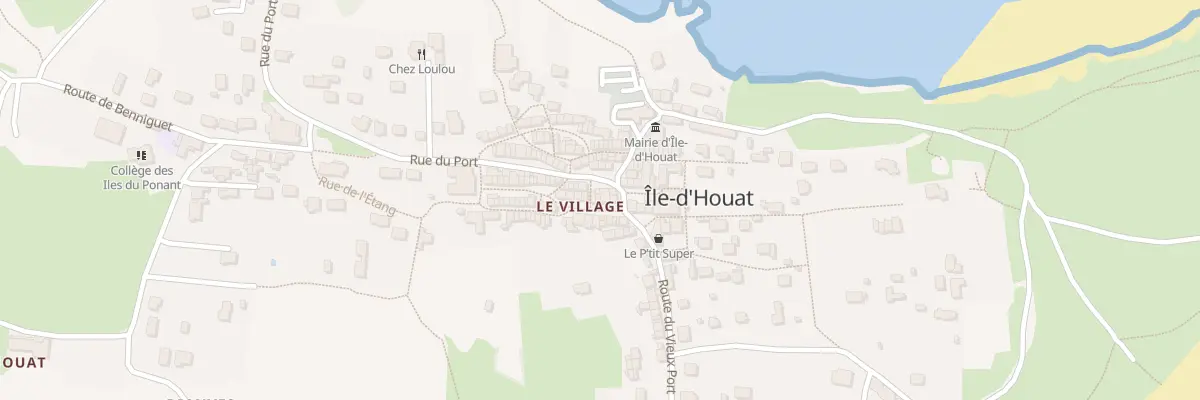 Plan du 324 Le Bourg à Île-d’Houat