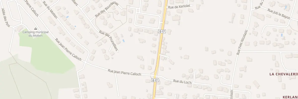 Plan du 102B Rue du Gen de Gaulle à Sainte-Anne-d’Auray