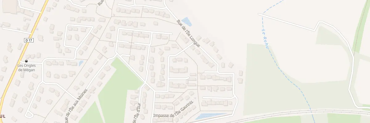 Plan du 16 Rue de l’Ile Berder à Pluneret