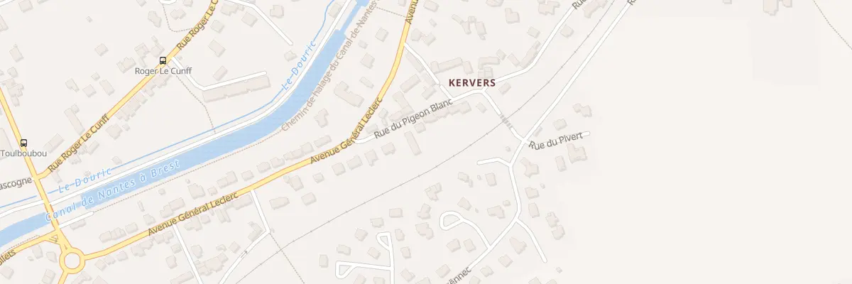 Plan du 8 Rue du Pigeon Blanc à Pontivy