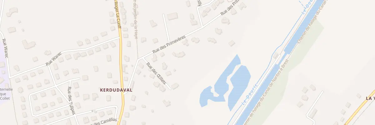 Plan du 12 Rue des Primevères à Pontivy