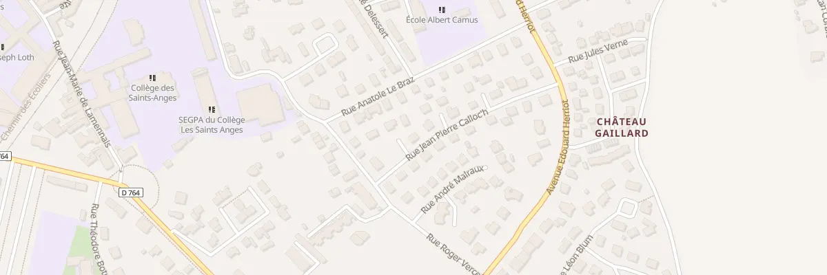 Plan du 9 Rue Jean Pierre Calloch à Pontivy