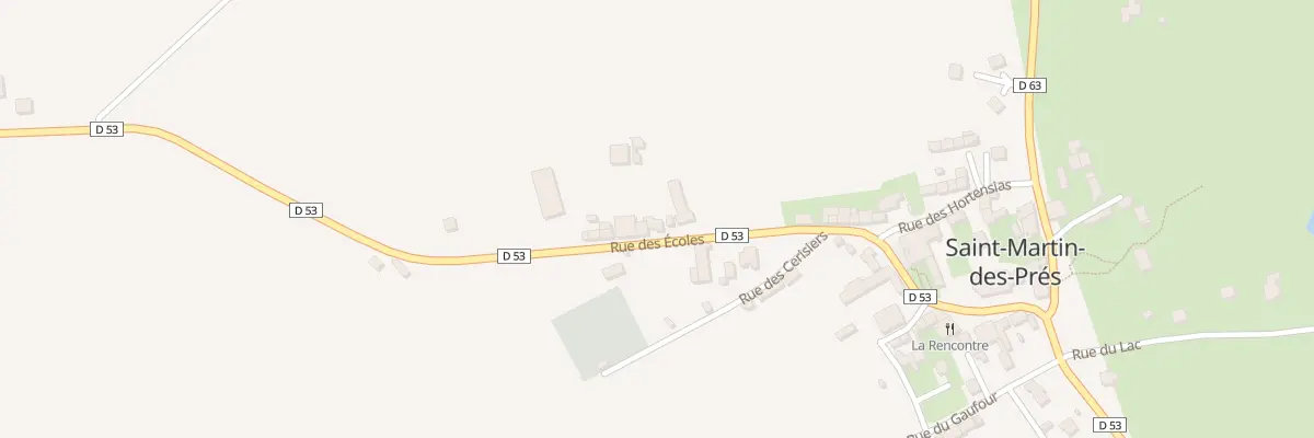 Plan du 18 Rue des Ecoles à Saint-Martin-des-Prés