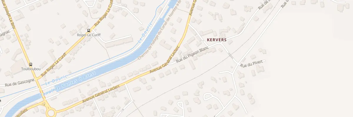 Plan du 1 Rue du Pigeon Blanc à Pontivy