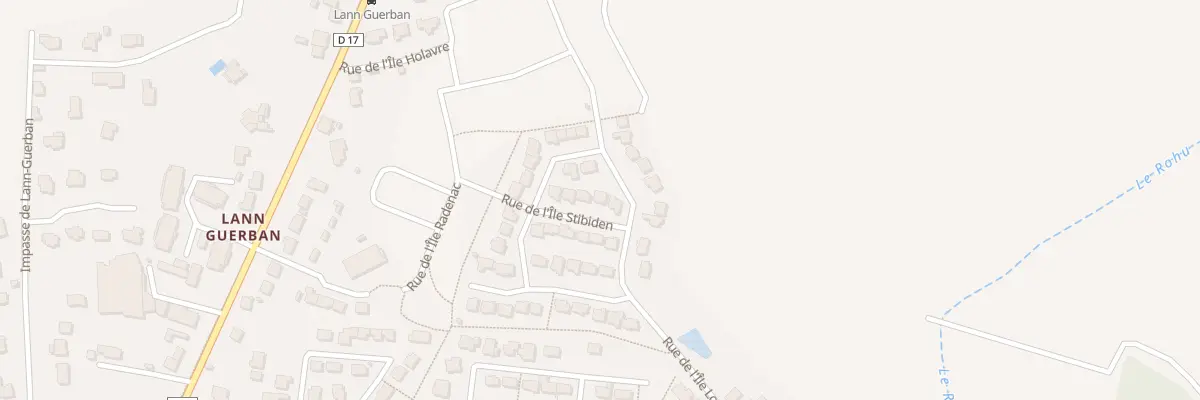 Plan du 4 Rue de l’Ile Stibiden à Pluneret