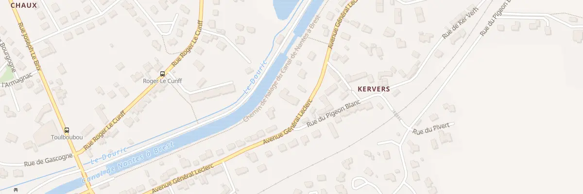 Plan du 40 Av Gal Leclerc à Pontivy