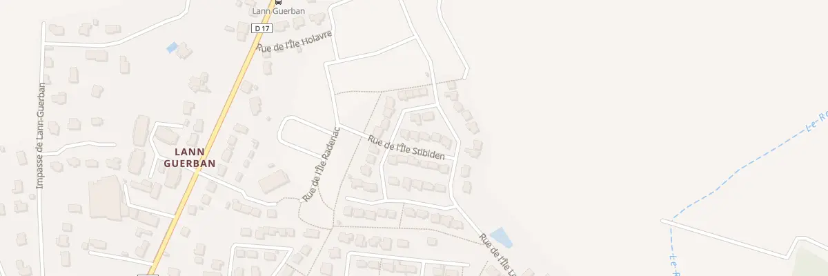Plan du 8 Rue de l’Ile Stibiden à Pluneret
