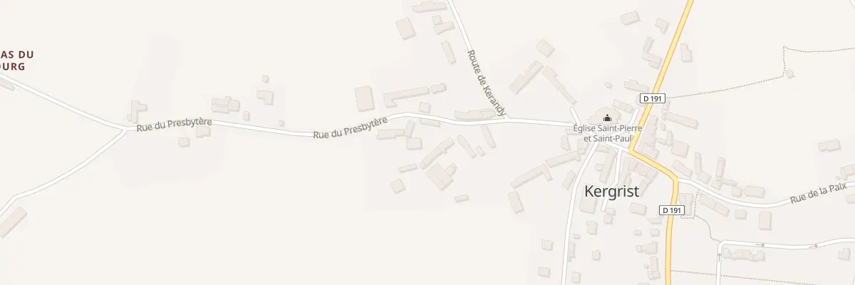 Plan du 7 Rue du Presbytere à Kergrist