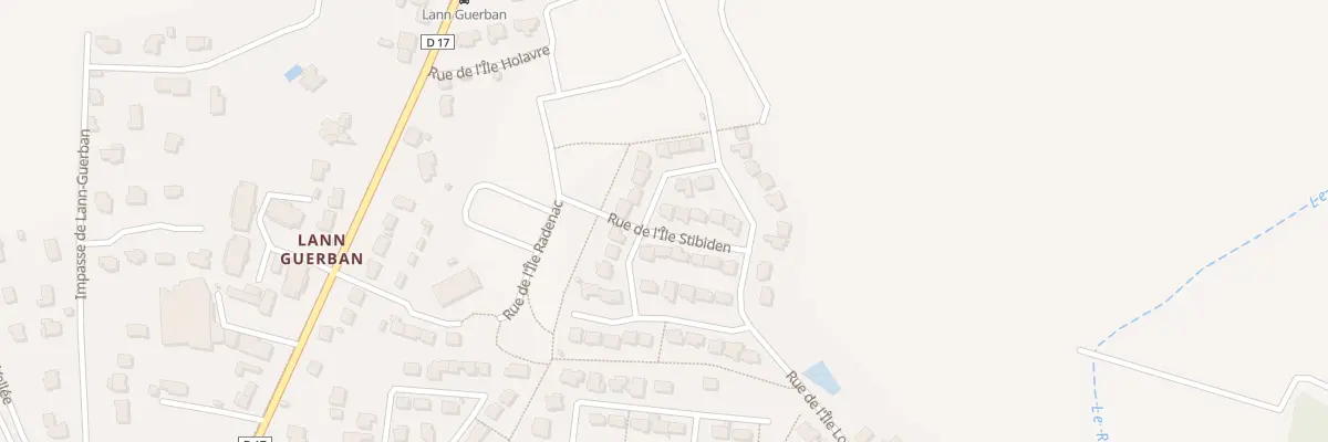 Plan du 10 Rue de l’Ile Stibiden à Pluneret