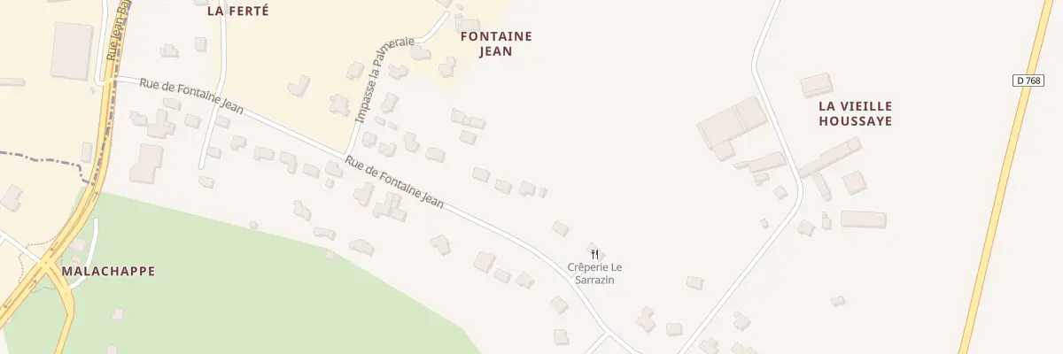 Plan du 18 Rue de Fontaine Jean à Saint-Thuriau