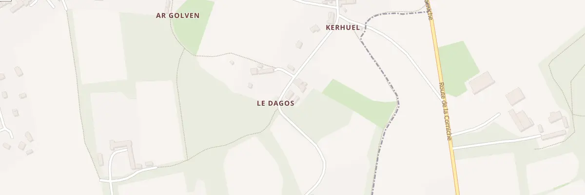 Plan du 5068 An Dagos à Lanloup