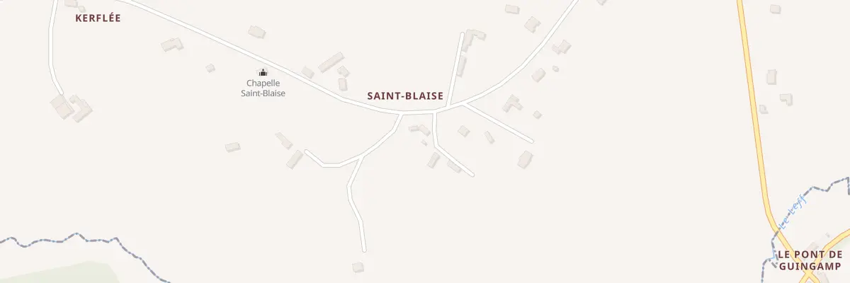 Plan du 5151 Saint Blaize à Boqueho