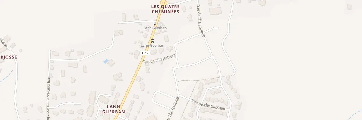 Plan du 25 Rue de l’Ile Stibiden à Pluneret