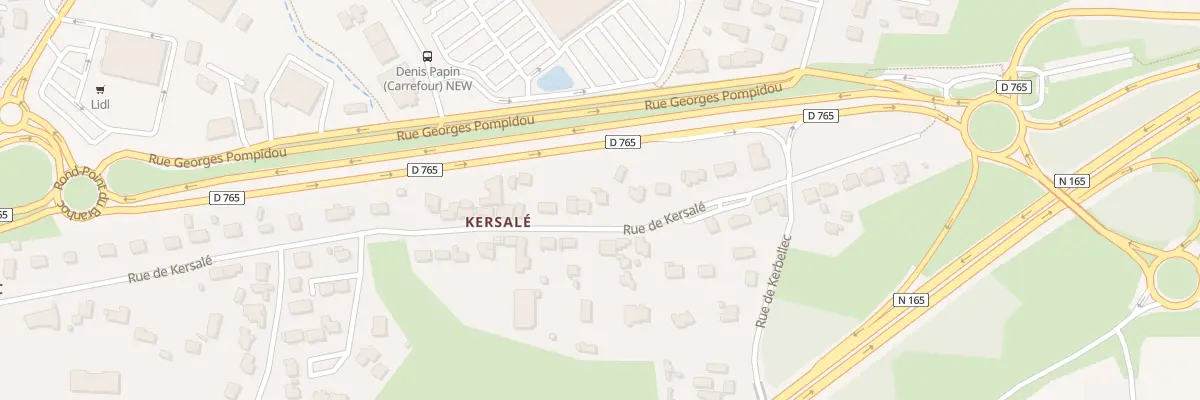 Plan du 49 Rue de Kersalé à Pluneret