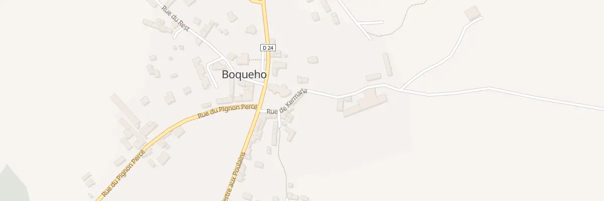 Plan du 10 Rue de Kermaria à Boqueho