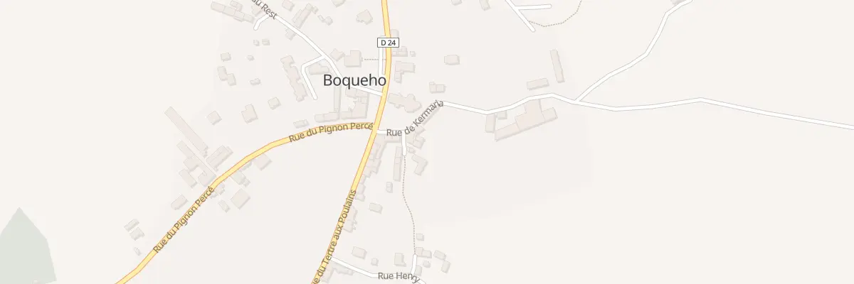 Plan du 8 Rue de Kermaria à Boqueho