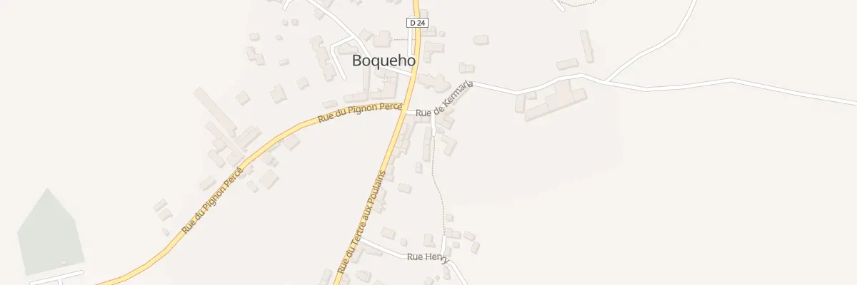 Plan du 4 Che du Lavoir à Boqueho