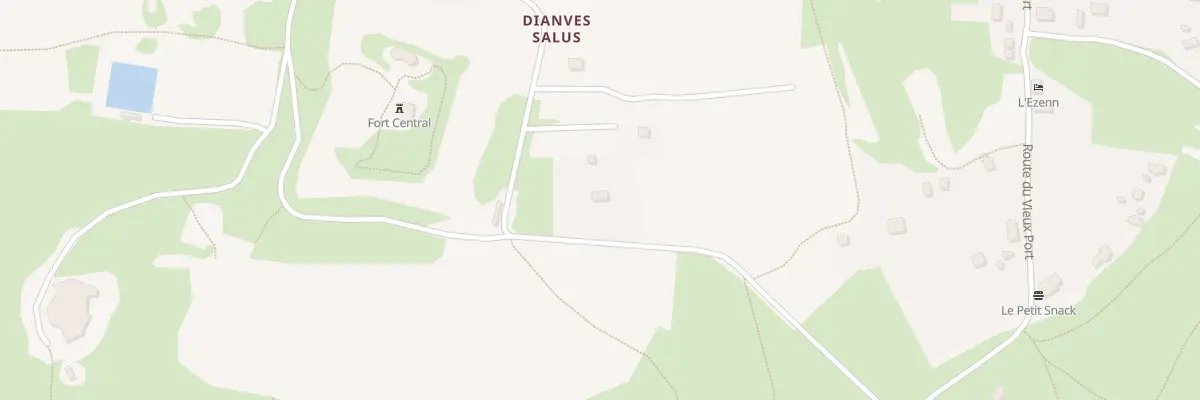Plan du 161 Le Bourg à Île-d’Houat