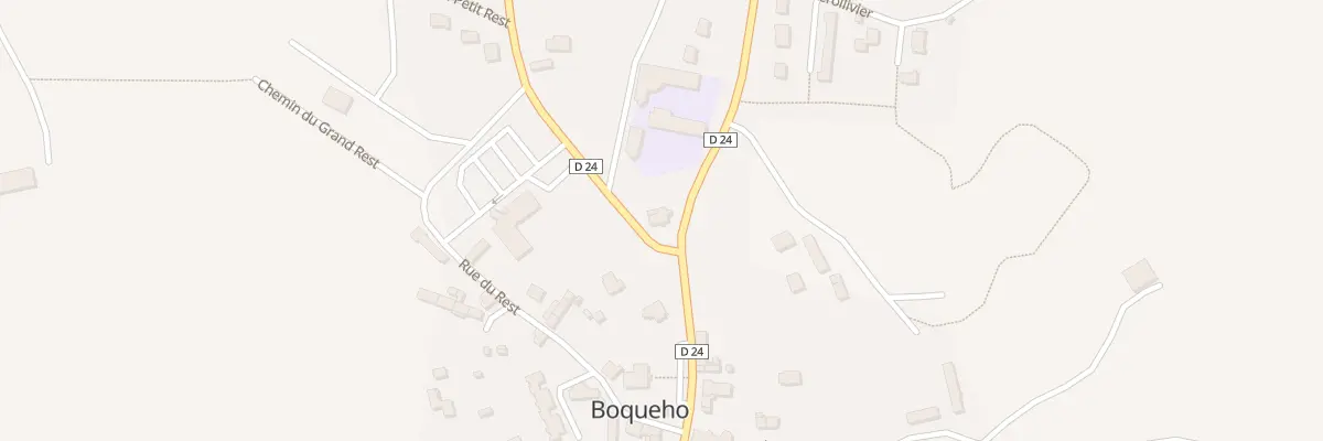 Plan du 2 Rue de la Forge à Boqueho