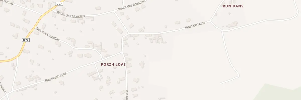 Plan du 10 Rue Hent Run Dans à Plouézec