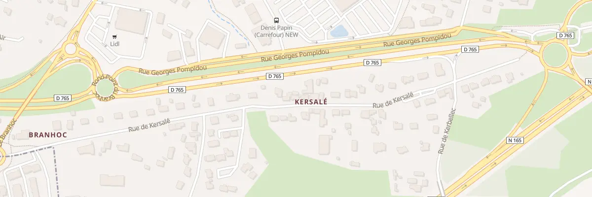 Plan du 29 Rue de Kersalé à Pluneret