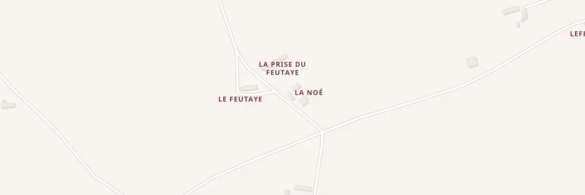 Plan du 2 La Noé à La Harmoye