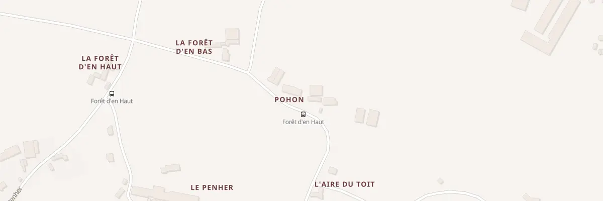 Plan du 2 Pohon à Saint-Bihy