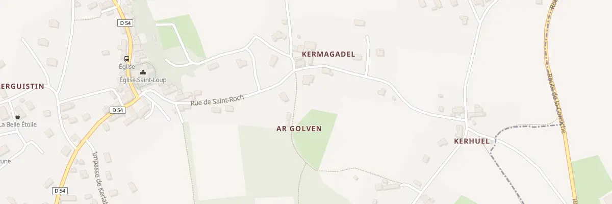 Plan du 4 Kermagadel à Lanloup