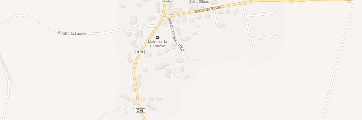 Plan du 24 Lot de la Mairie à La Harmoye