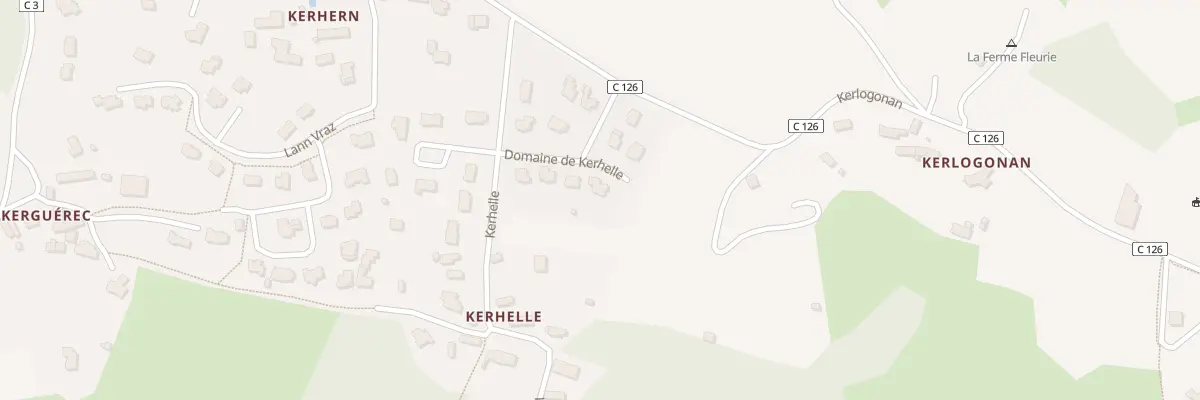 Plan du 10 Domaine de Kerhelle à Locmariaquer
