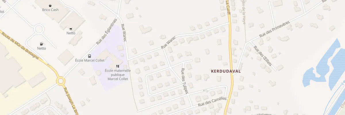 Plan du 27 Rue des Mimosas à Pontivy