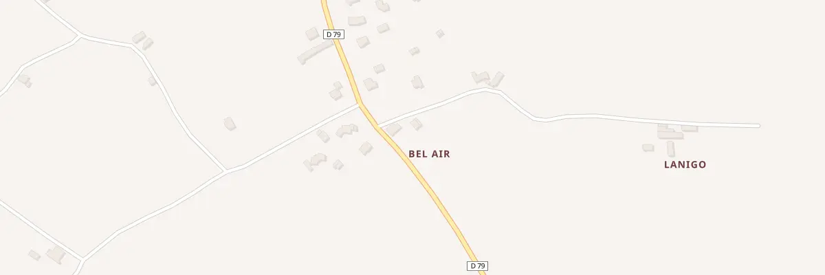 Plan du 2 Bel Air à Plélo