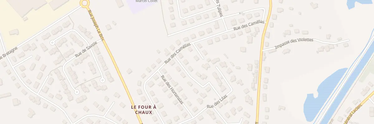 Plan du 3 Rue des Myosotis à Pontivy