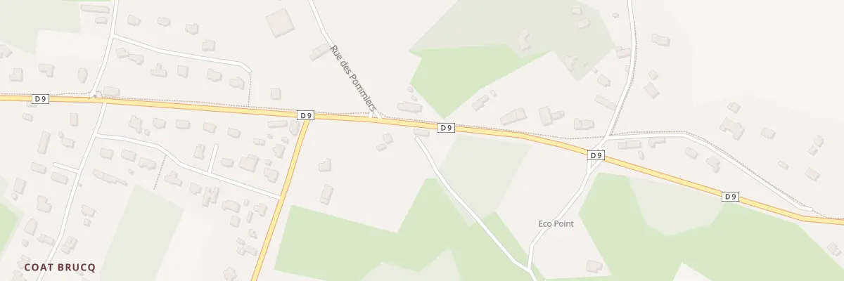 Plan du 348 Rue de la Lande à Pléguien