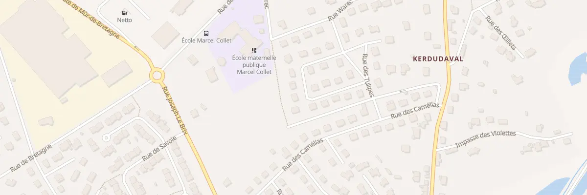 Plan du 13 Rue des Mimosas à Pontivy