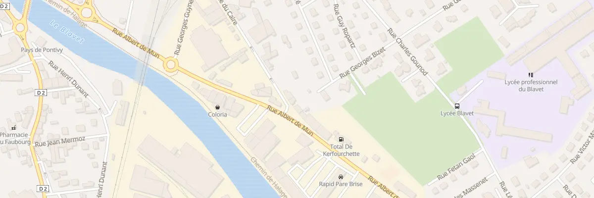 Plan du 29 Rue du Caire à Pontivy