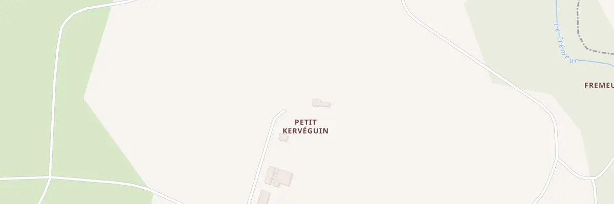 Plan du 4 Le Petit Kerveguin à Guénin