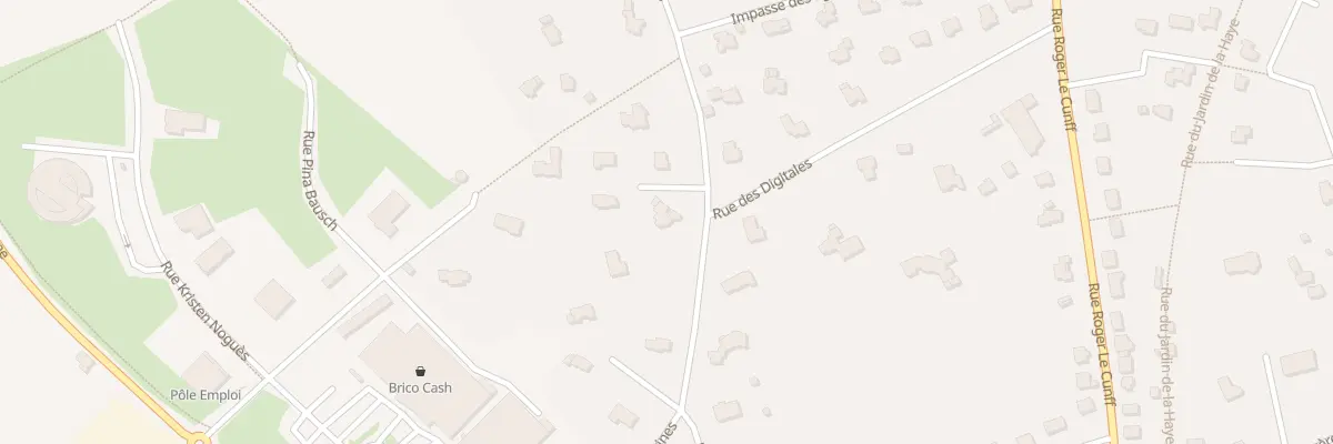 Plan du 1 Rue du Chèvrefeuille à Pontivy