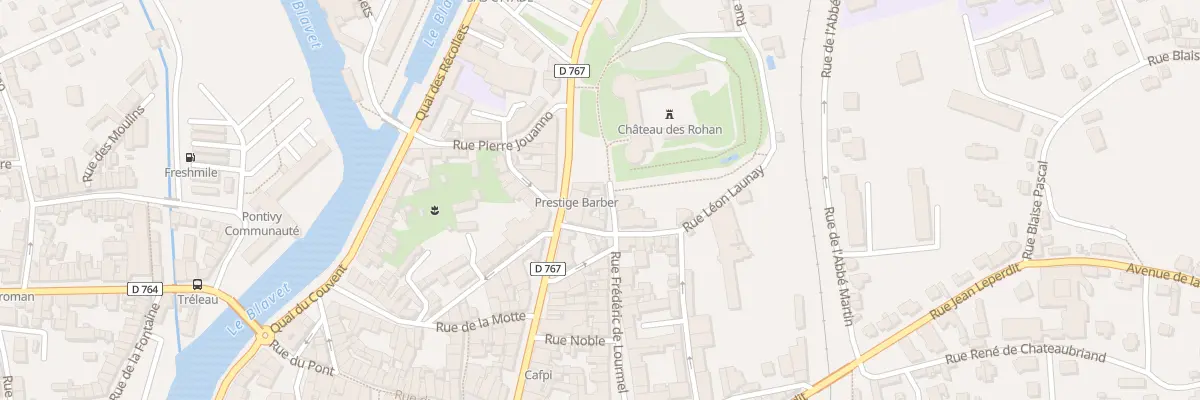 Plan du 71 Rue Gal de Gaulle à Pontivy