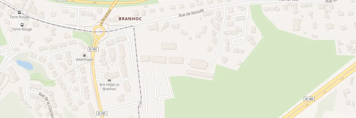 Plan du 6 Rue du Verger à Pluneret