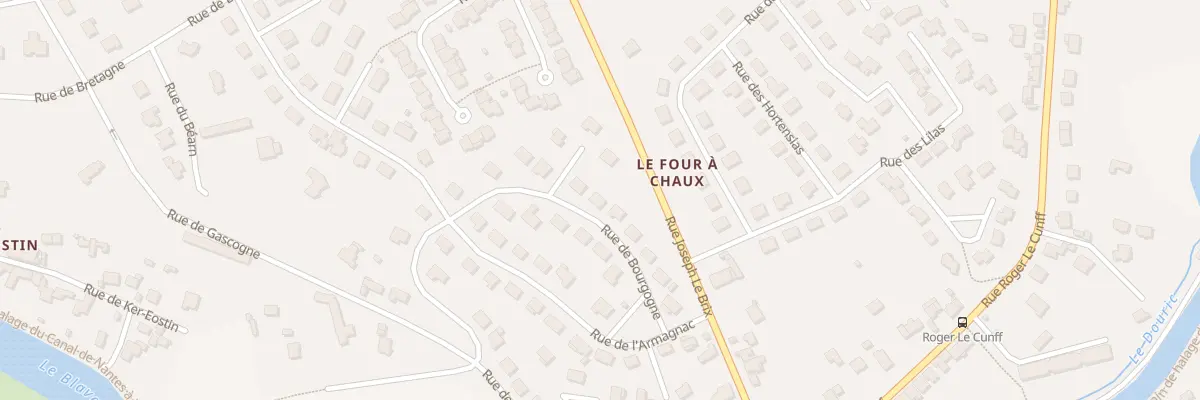 Plan du 12 Rue de Bourgogne à Pontivy