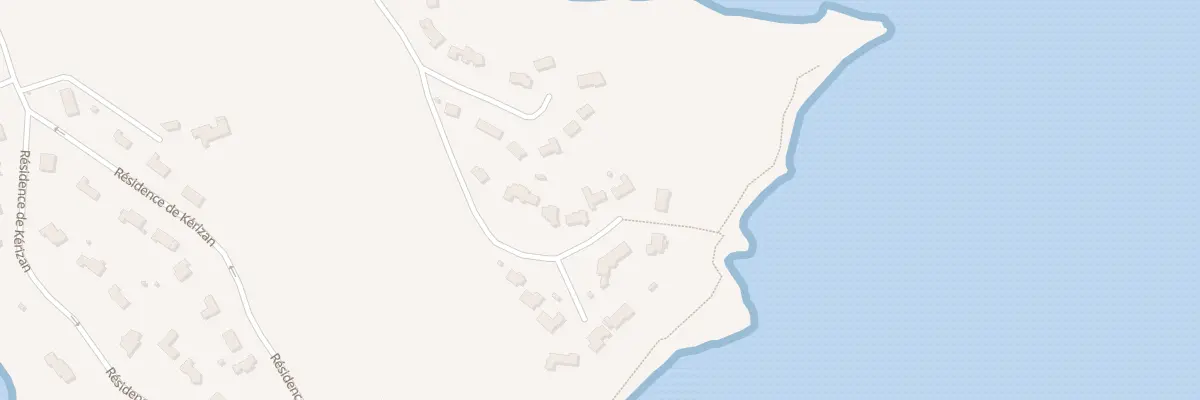 Plan du 43 Res de Kergurset à Crach