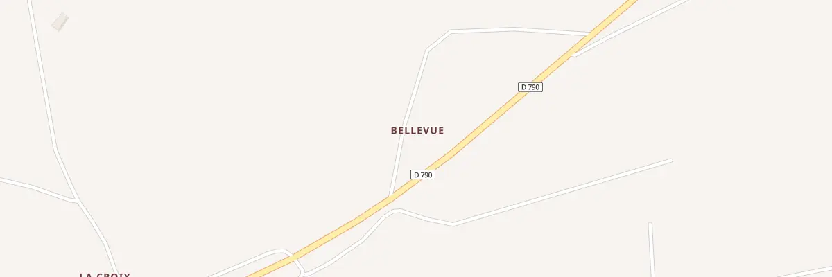 Plan du 2 Bellevue à La Harmoye