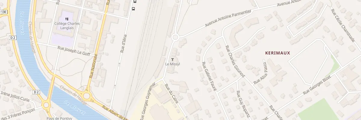 Plan du 5 Rue du Caire à Pontivy
