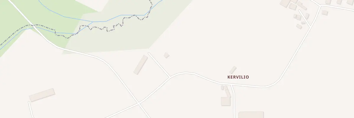 Plan du 5731 Kervilio à Guénin