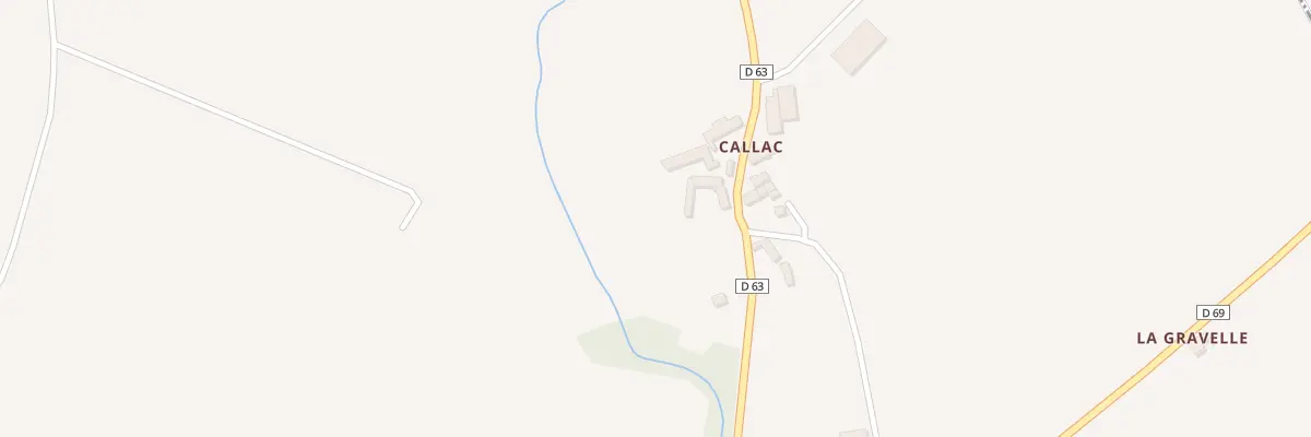 Plan du 5105 Callac à Saint-Gilles-Vieux-Marché