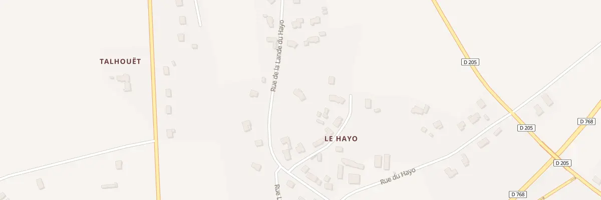 Plan du 12 Rue de la Lande du Hayo à Saint-Thuriau