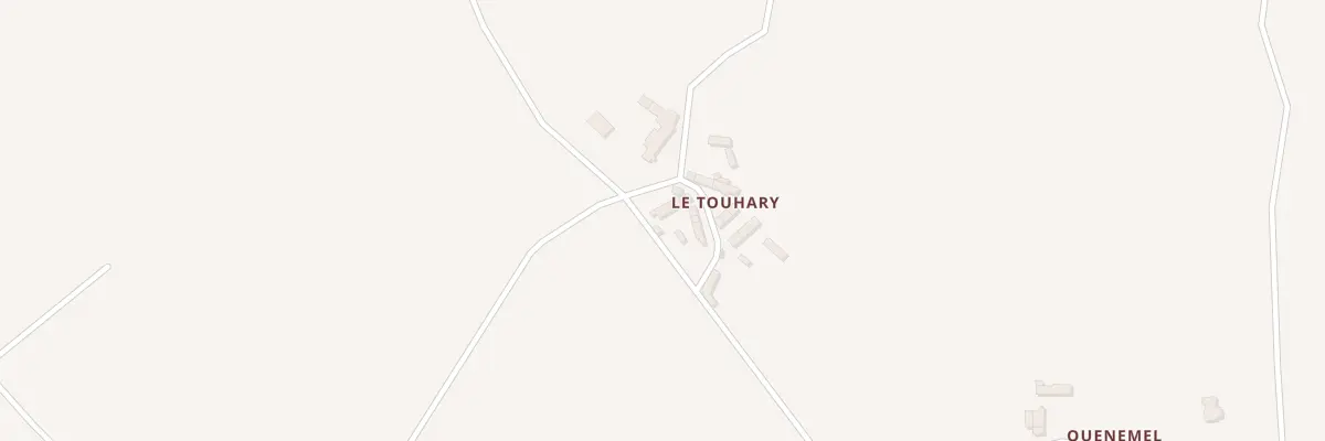 Plan du 3 Le Touhary à La Harmoye